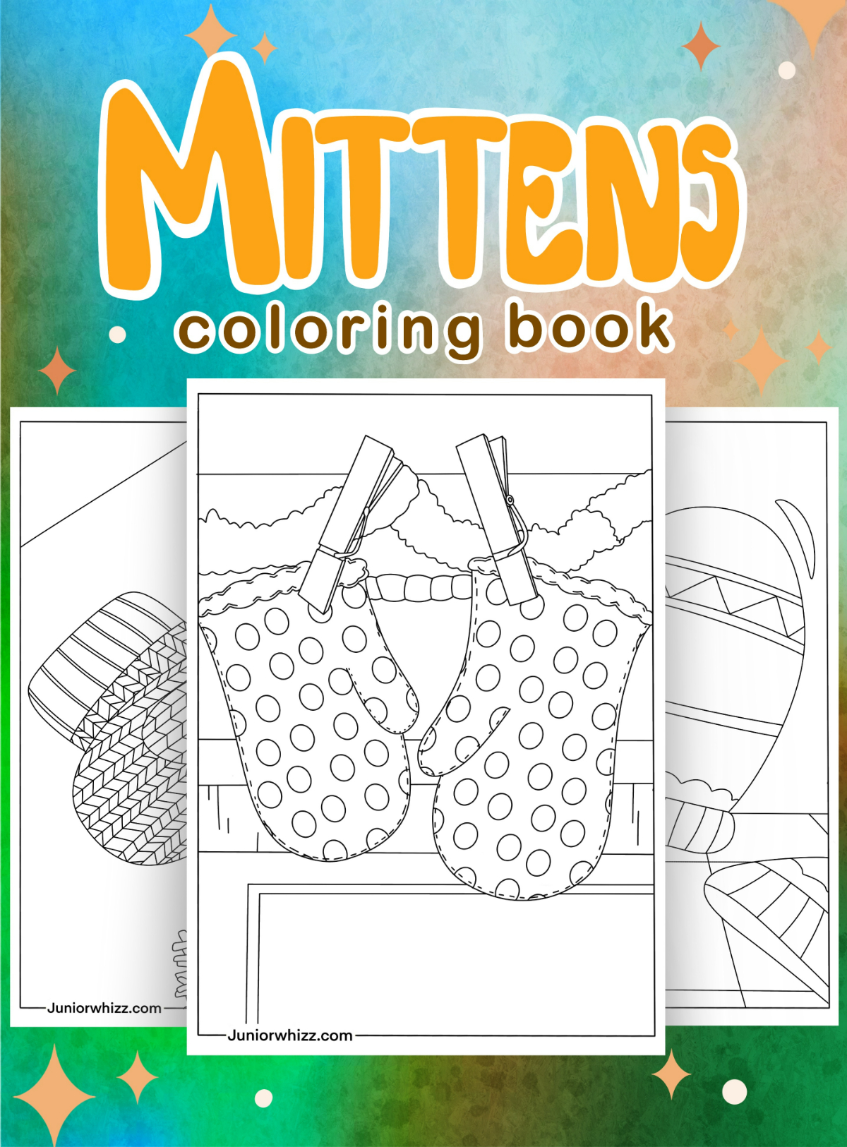 Mittens Coloring Pages for Kids (13 Printable PDFs)