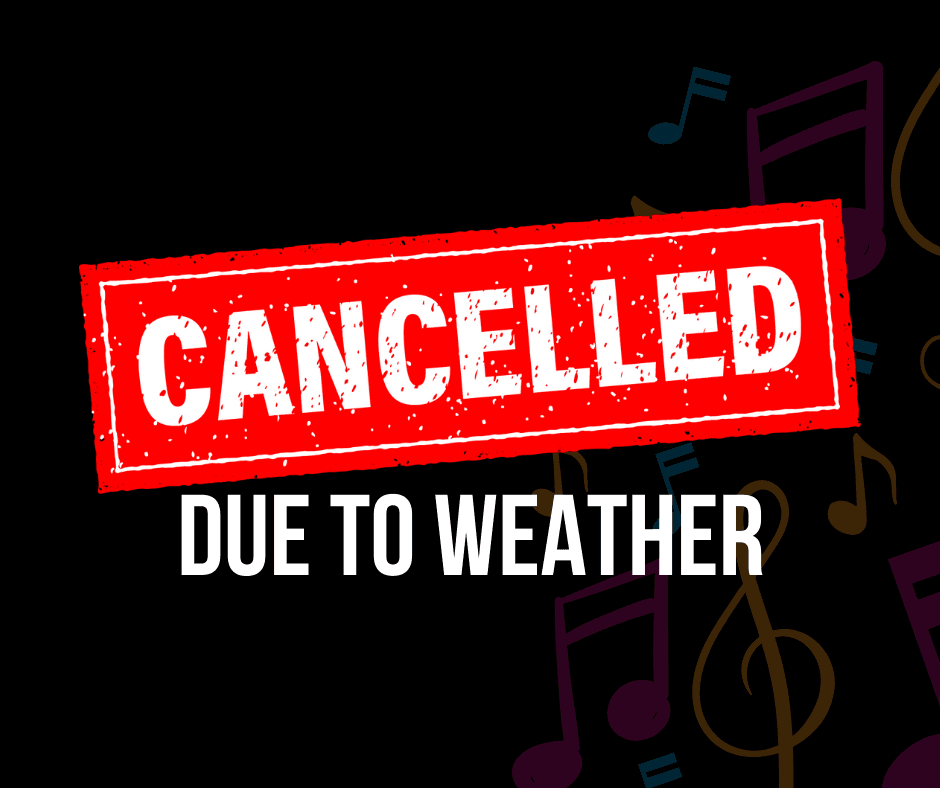 July 12th concert cancelled due to weather The Juniper Park Civic