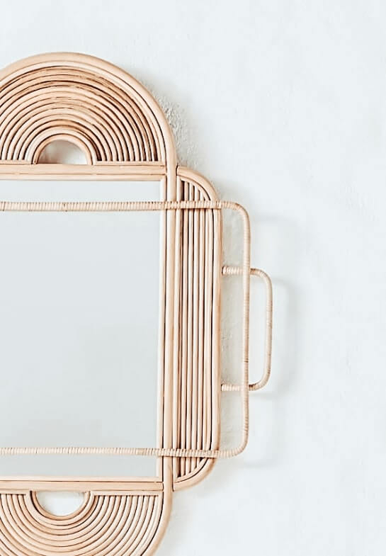 20211011Sculpted Rattan Mirror JuniperOats Studio