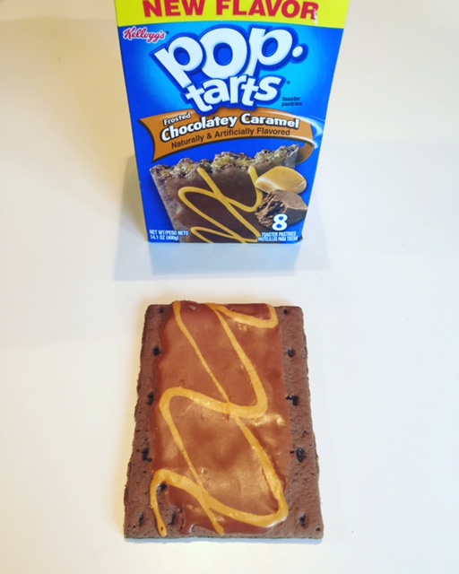 REVIEW Kellogg's Frosted Chocolatey Caramel Pop Tarts Junk Banter