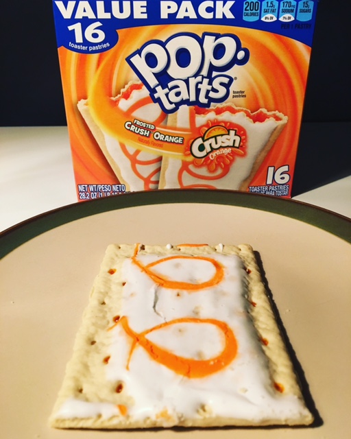 REVIEW Kellogg's Frosted Crush Orange Pop Tarts Junk Banter