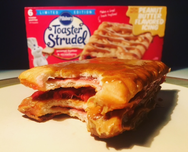 REVIEW Pillsbury Peanut Butter & Strawberry Toaster Strudel Junk Banter