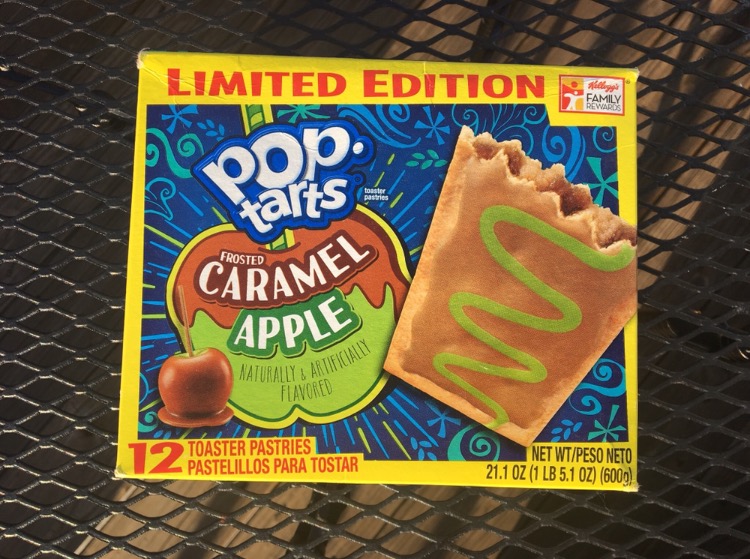 REVIEW Kellogg's Frosted Caramel Apple Pop Tarts Junk Banter
