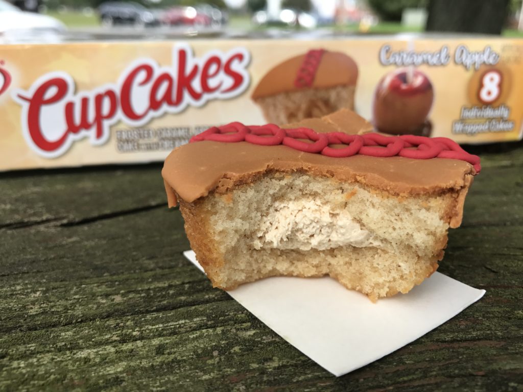 REVIEW Hostess Caramel Apple Cupcakes Junk Banter