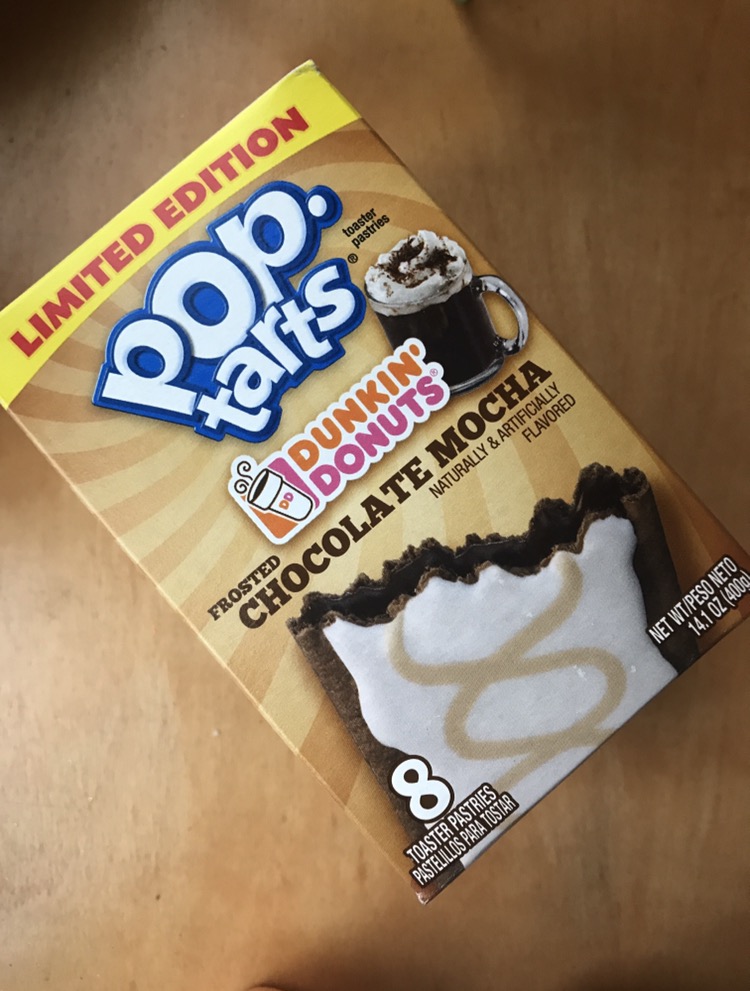 REVIEW Kellogg's Dunkin Donuts Frosted Chocolate Mocha Pop Tarts