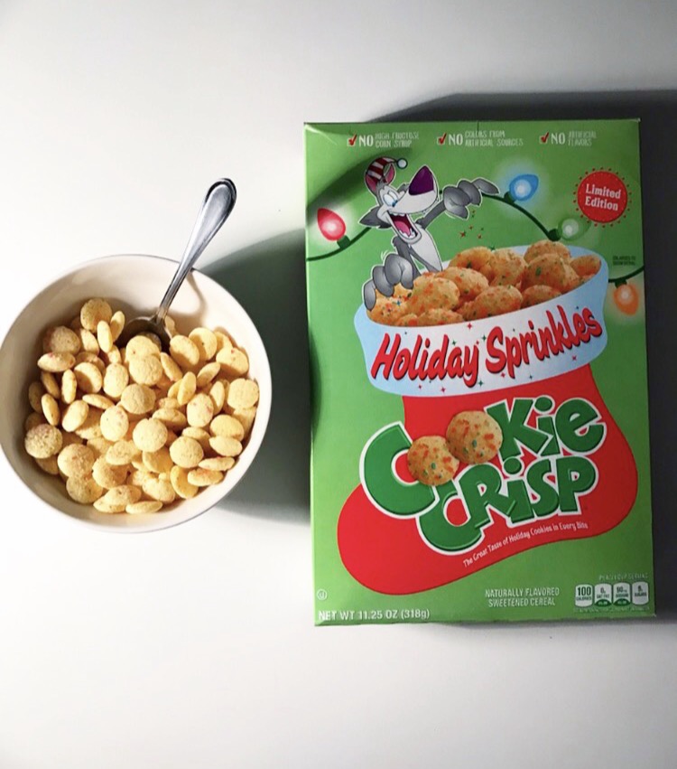REVIEW General Mills Holiday Sprinkle Cookie Crisp Junk Banter