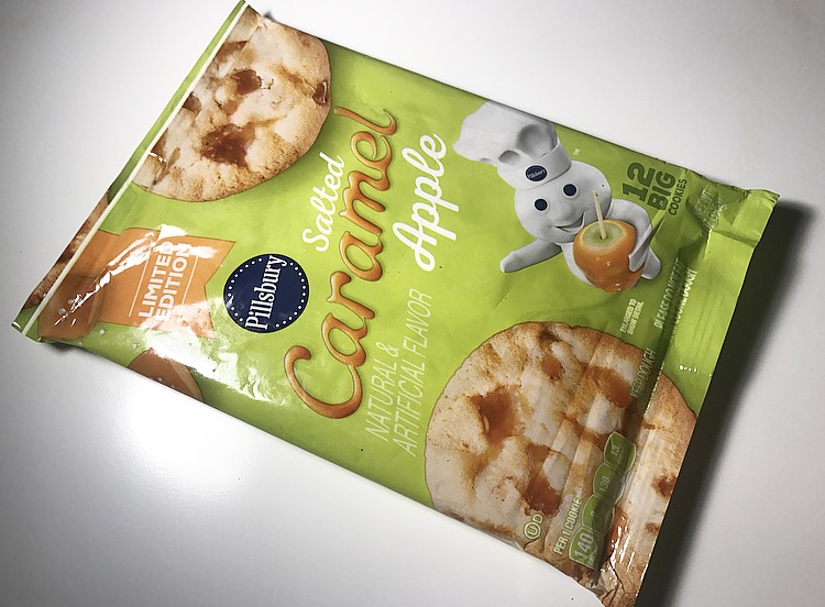 REVIEW Pillsbury Salted Caramel Apple Cookies Junk Banter