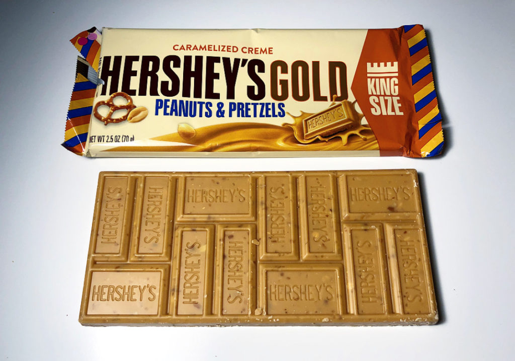 REVIEW Hershey's Gold Peanuts & Pretzels Junk Banter