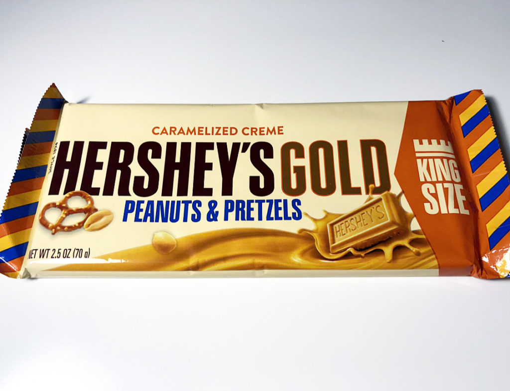 REVIEW Hershey's Gold Peanuts & Pretzels Junk Banter