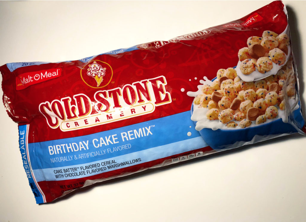 REVIEW MaltOMeal Cold Stone Creamery Birthday Cake Remix Cereal