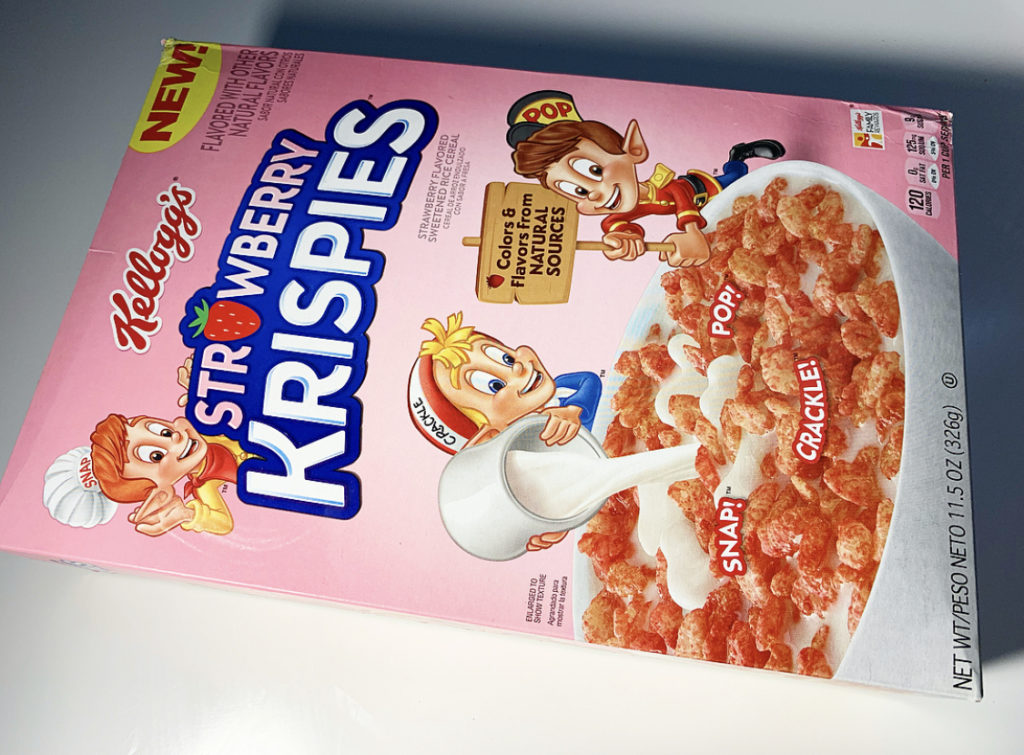 REVIEW Kellogg's Strawberry Rice Krispies Junk Banter