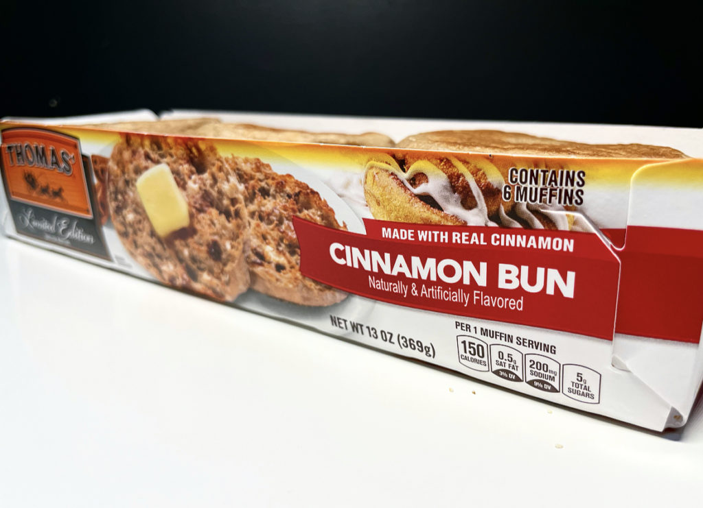REVIEW Thomas' Cinnamon Bun English Muffins Junk Banter