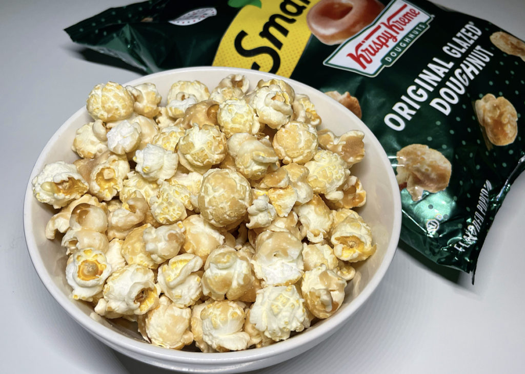 REVIEW Smartfood Krispy Kreme Original Glazed Doughnut Popcorn Junk