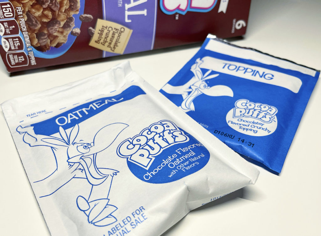 REVIEW General Mills Cocoa Puffs Oatmeal Junk Banter