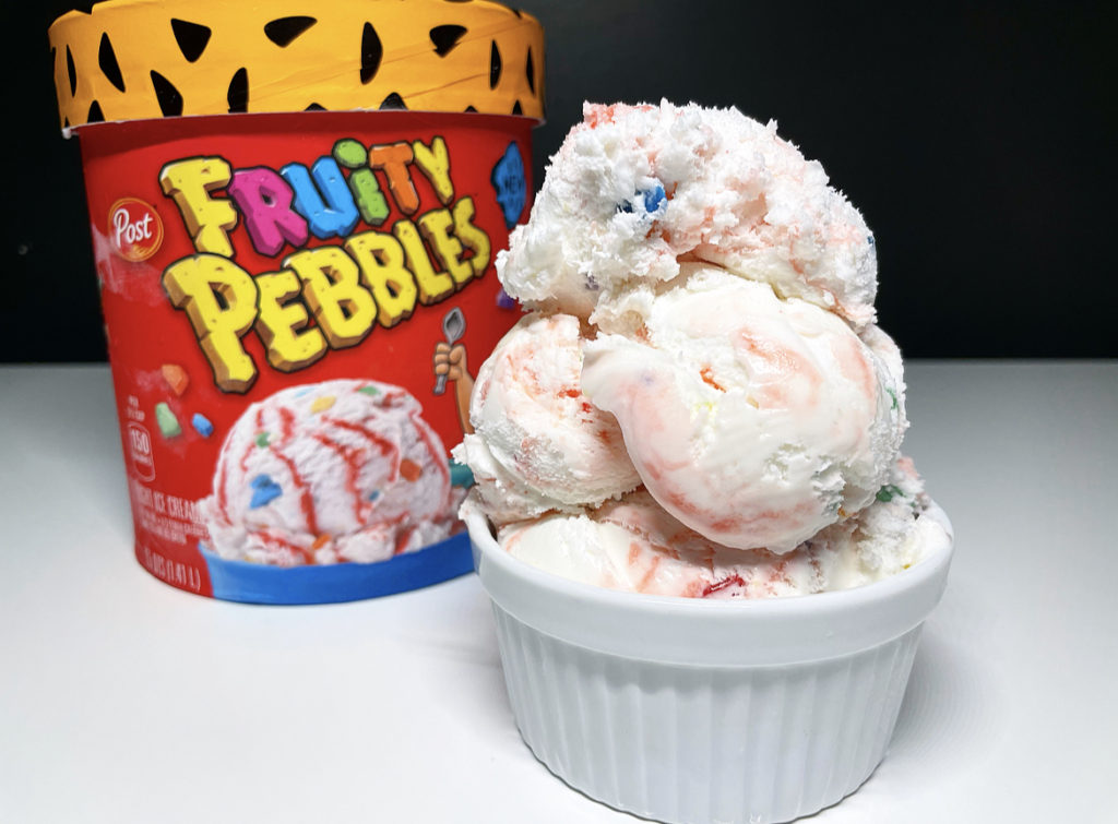 REVIEW Fruity Pebbles Ice Cream Junk Banter