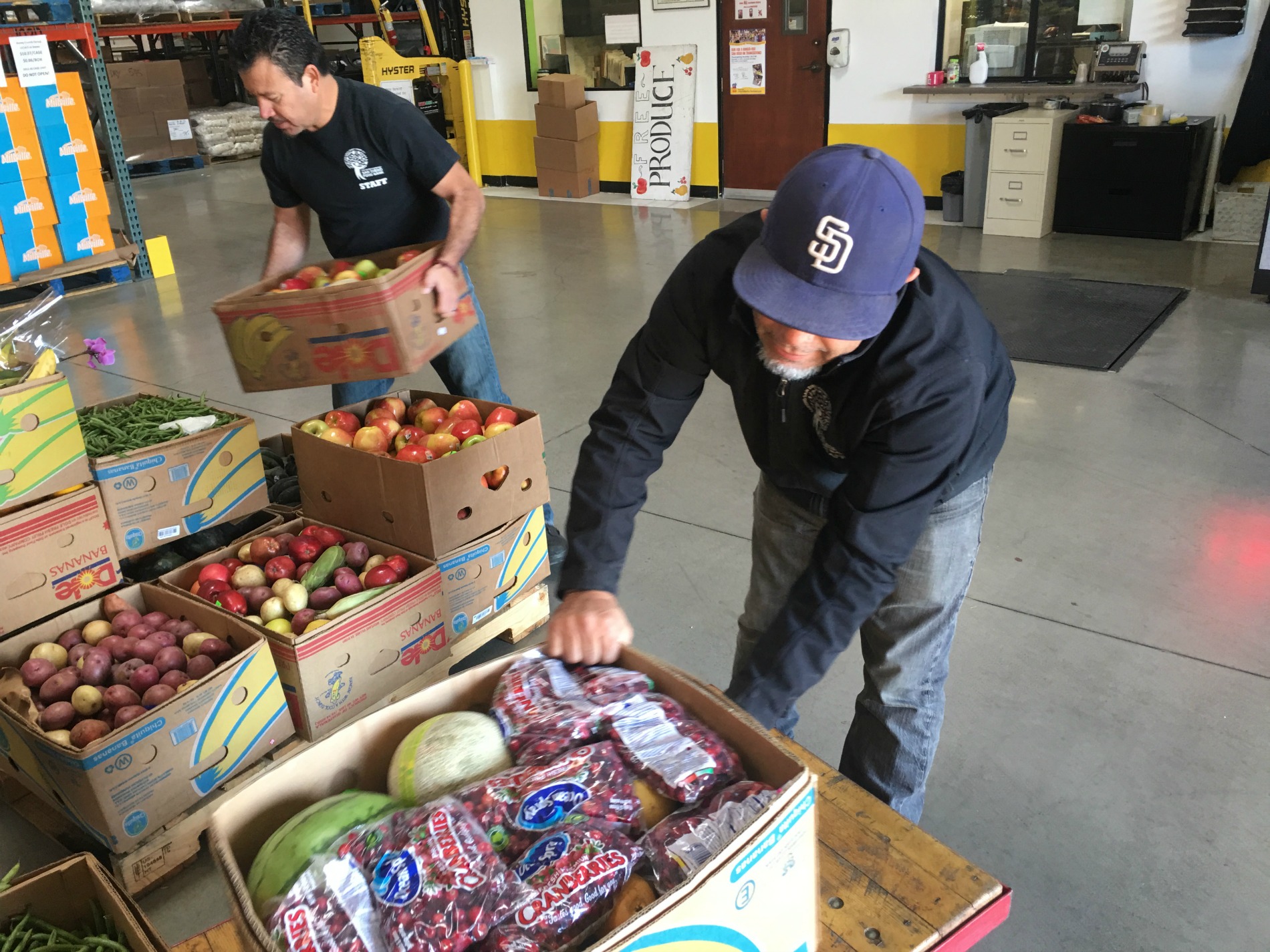 San Diego Food Bank is in the House! Junk Bonanza