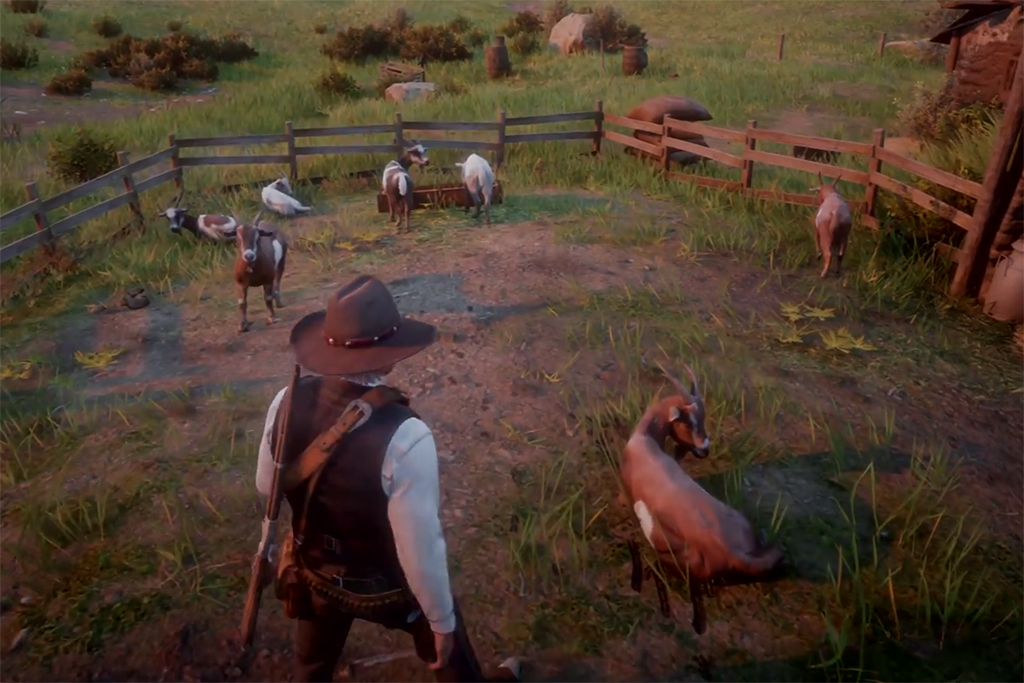 Rdr2 Goat Hide