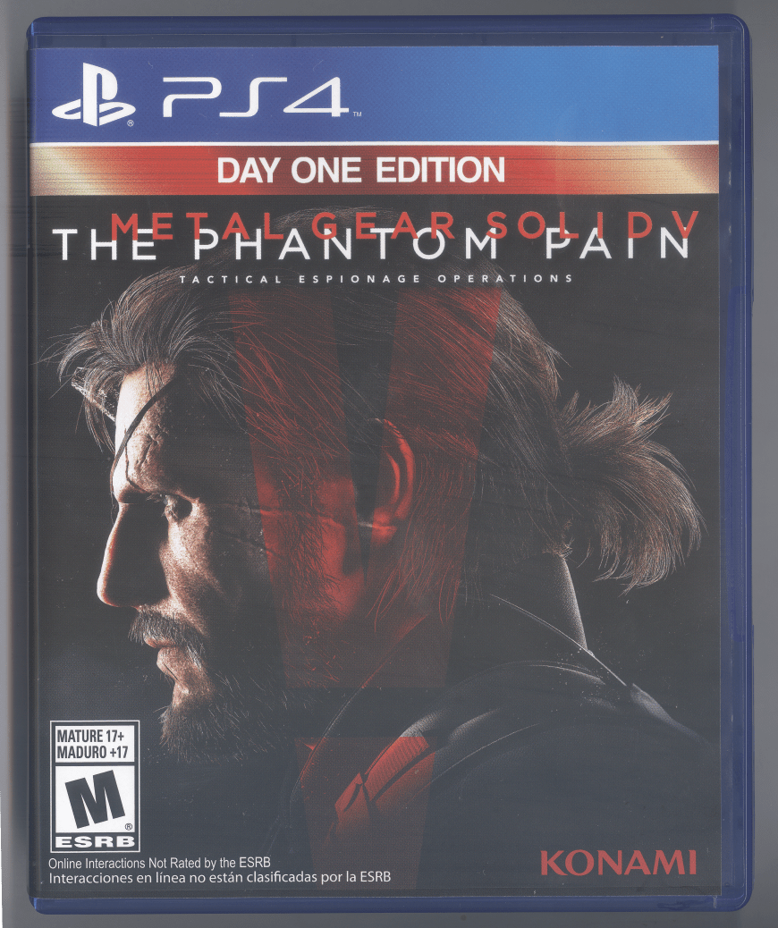 Metal Gear Solid V The Phantom Pain Day One Edition (PS4 version)