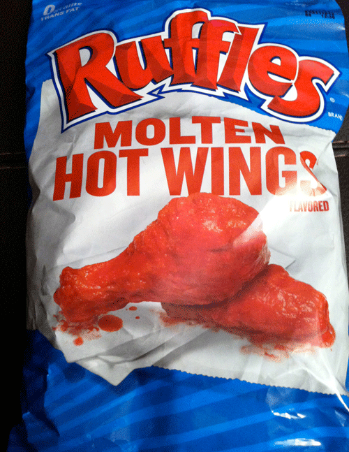 Ruffles Molten Hot Wings Chips & Sunday Funday Hypotheticals Athlete vs. Rockstar Junk Food