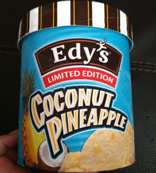 Limited Edition Edy’s Coconut Pineapple Ice Cream & My Thoughts on the