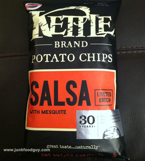 Review Kettle Brand Limited Batch Salsa with Mesquite Potato Chips