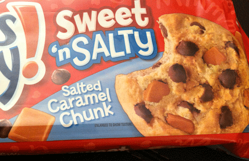Review New Sweet ‘n Salty Salted Caramel Chunk Chewy Chips Ahoy