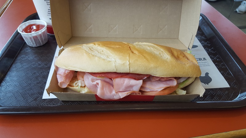 Review Arby's Loaded Italian Sandwich Junk Food Report