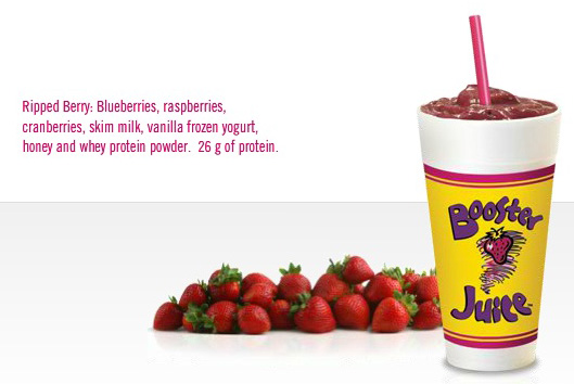 Ripped Berry Booster Juice Recipe