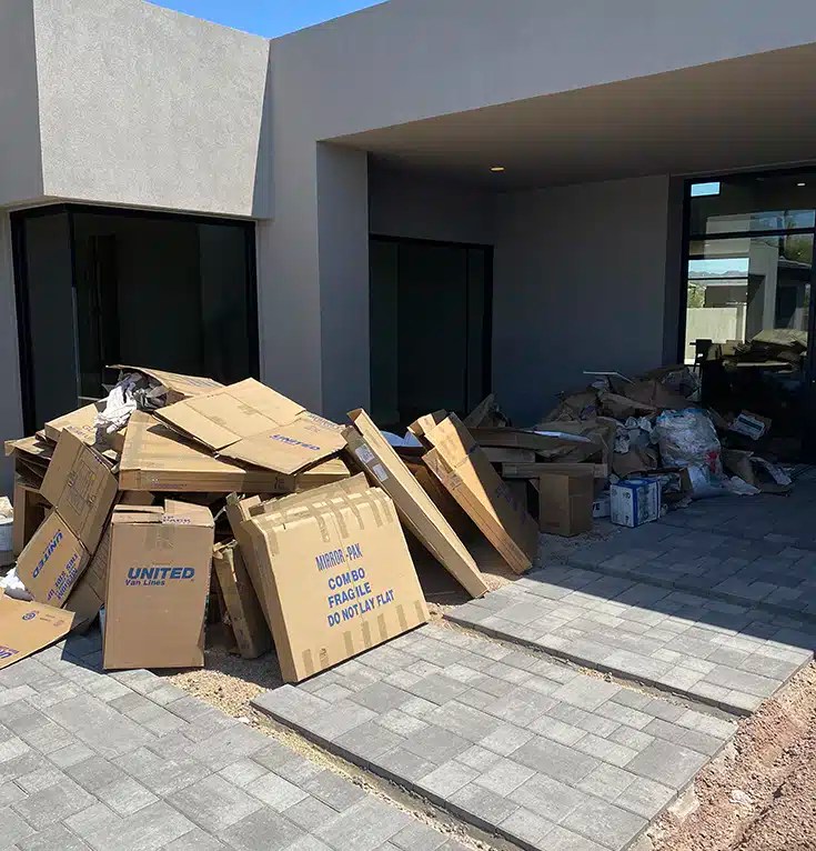 Cardboard Box Removal Services in Phoenix, Arizona