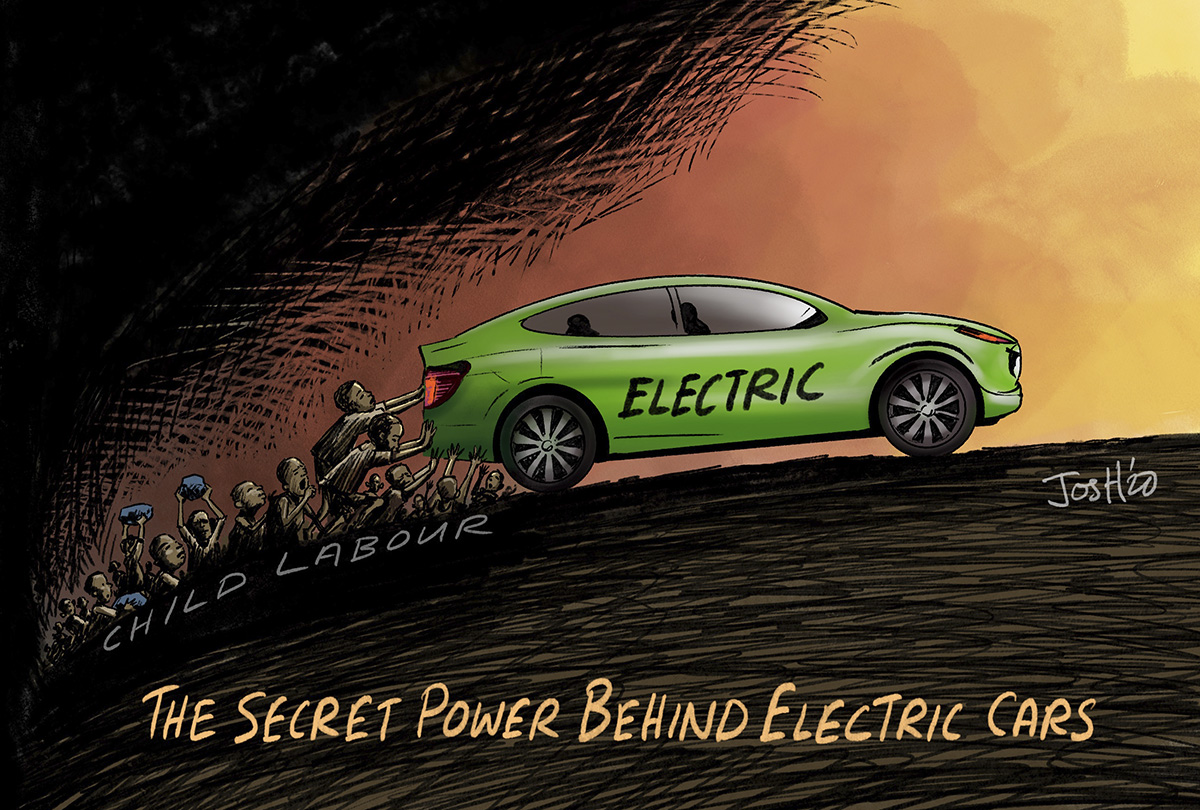 Mean and Unclean Electric Cars Powered by Child Labor in Africa