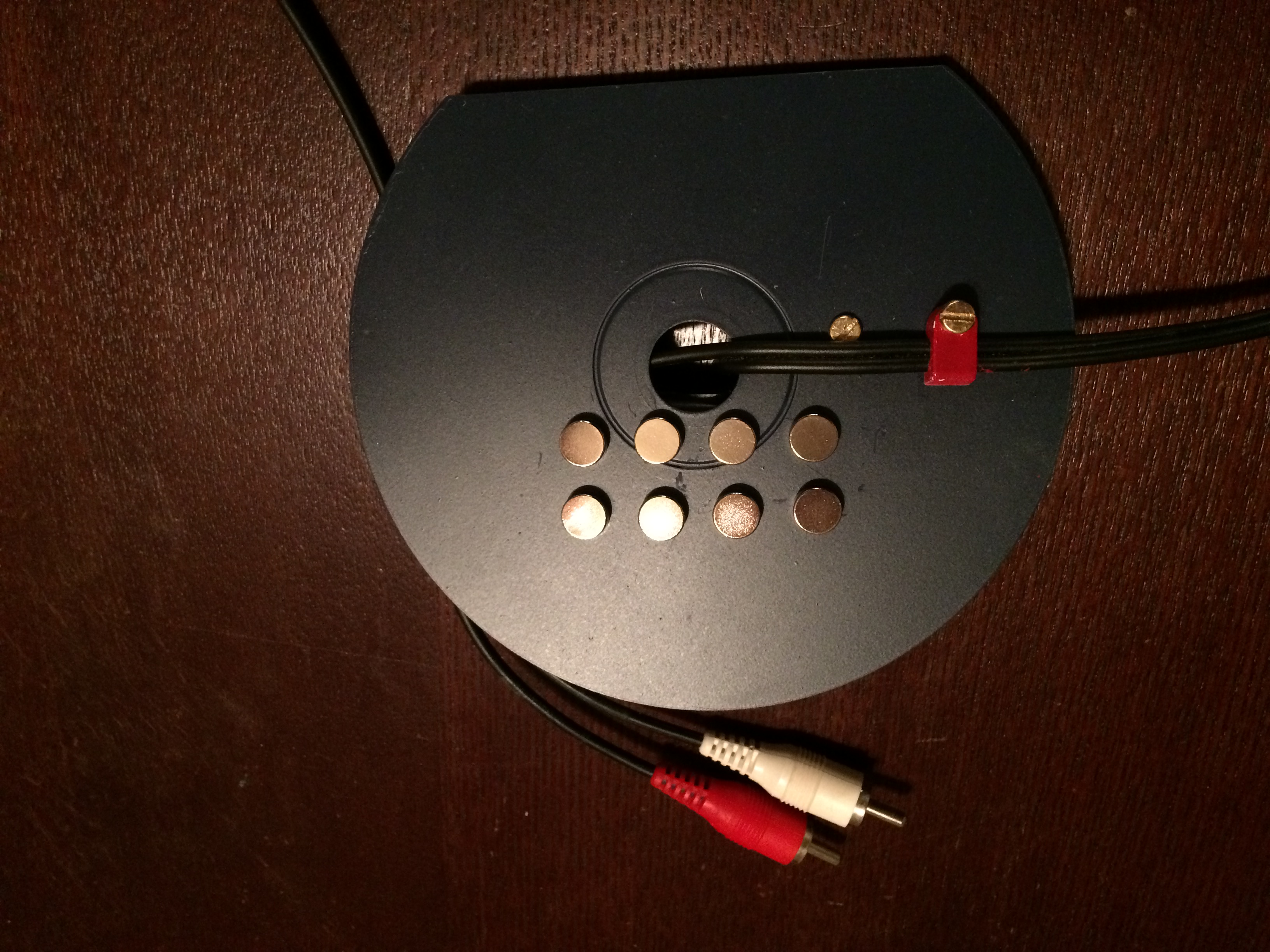 9 Volt Power Adapter Acoustic Guitar Removeable Pickup Junk Shop Audio