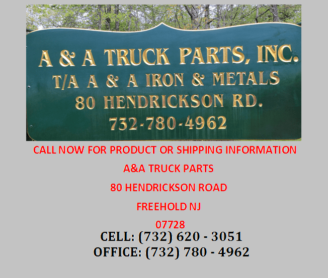 A&A Truck Parts Junkyard In Freehold NJ 7728 Junkyard Map