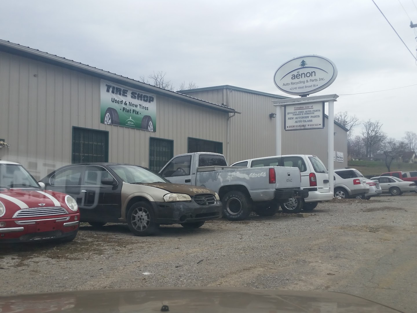 Aenon Auto Recycling & Parts Used auto parts store In Cookeville TN