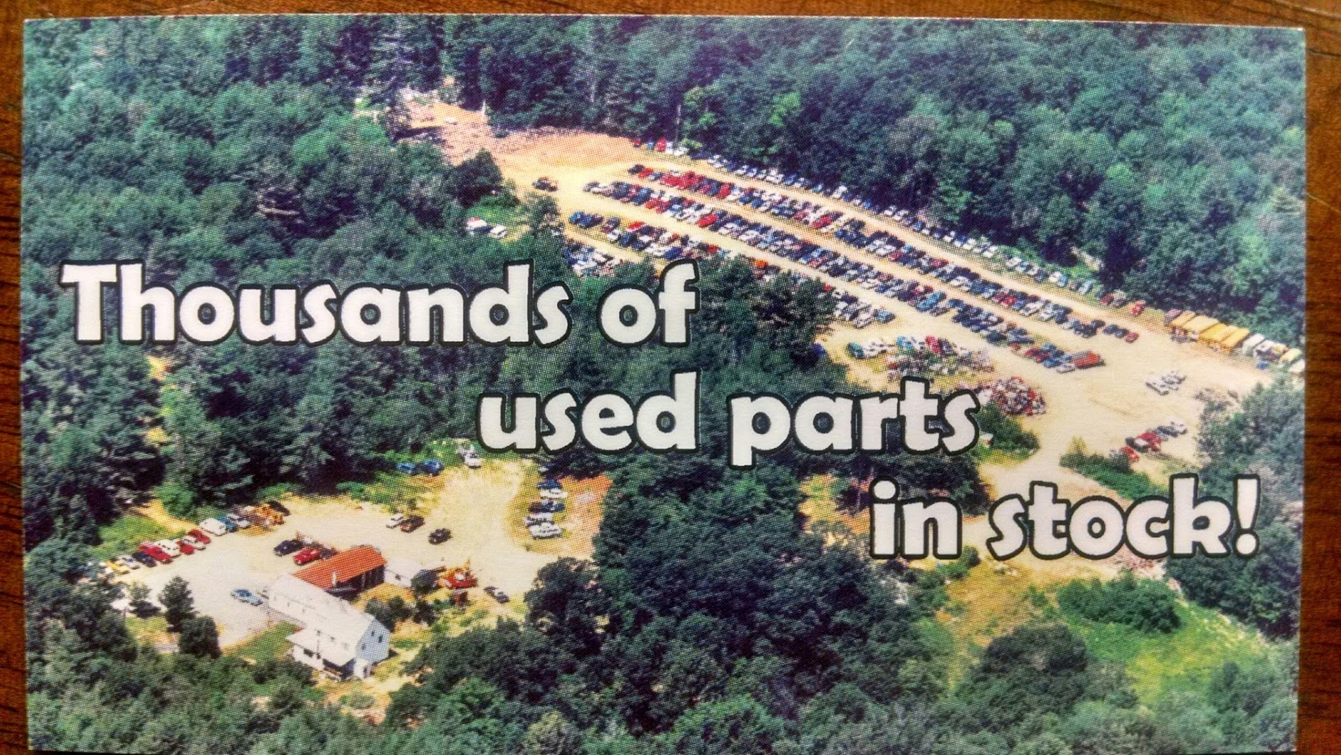 Al's Used Parts Auto repair shop In Belmont NH 3220 Junkyard Map