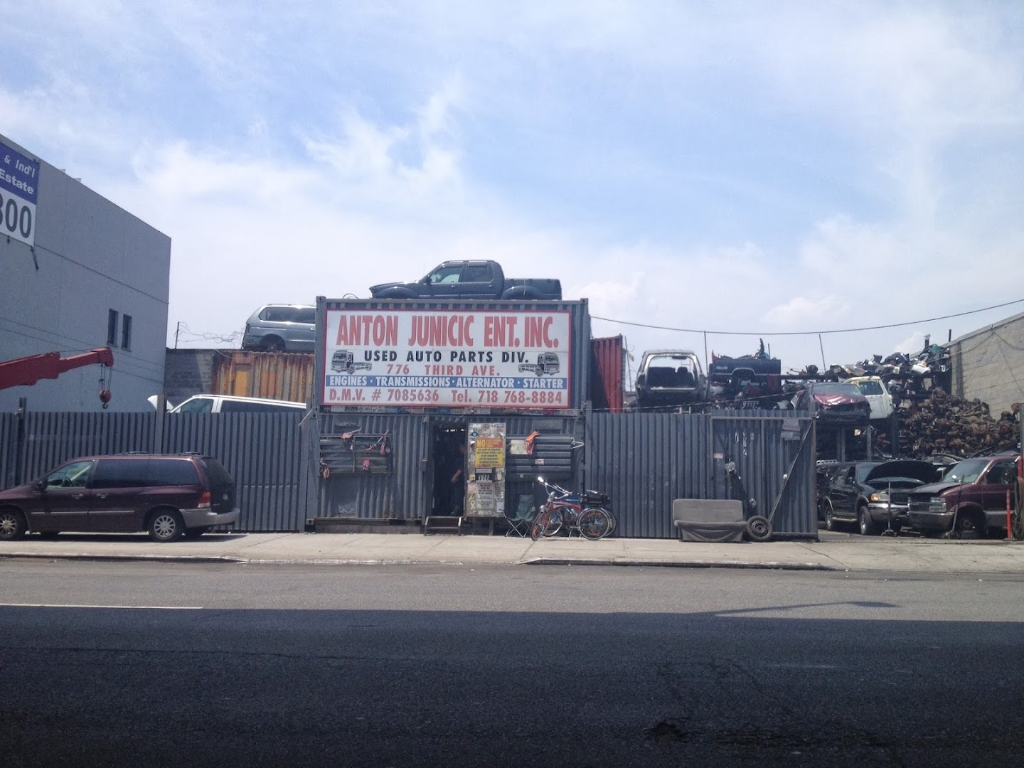 Anton Junicic Ent. Inc. Junkyard In Brooklyn NY 11232 Junkyard Map