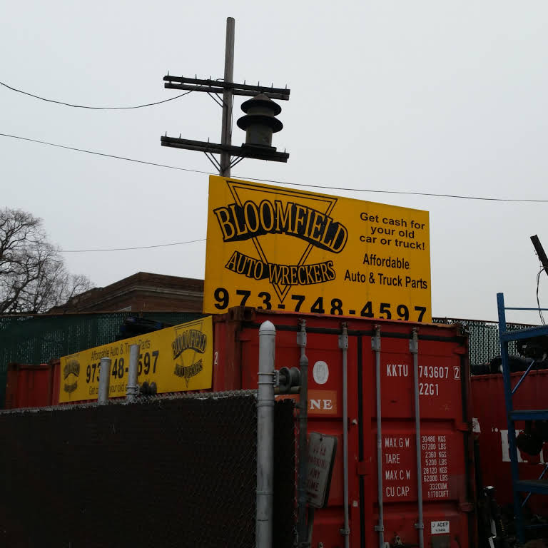 Bloomfield Auto Wreckers Salvage yard In Bloomfield NJ 7003 Junkyard Map