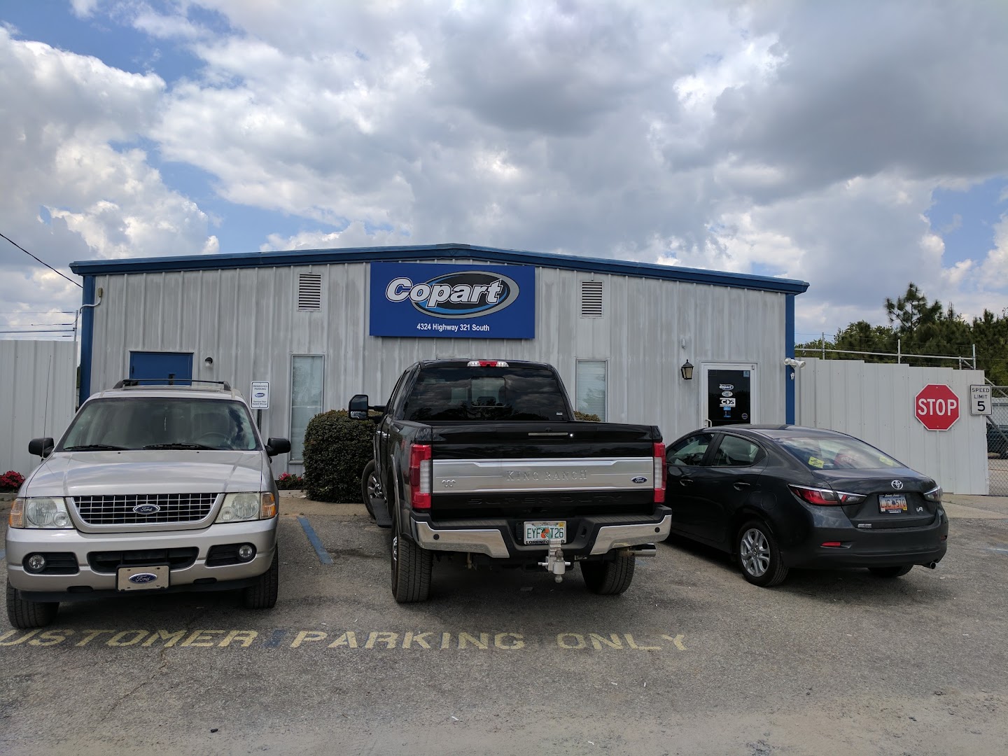 Copart Columbia SC Auto auction In Gaston SC 29053 Junkyard Map