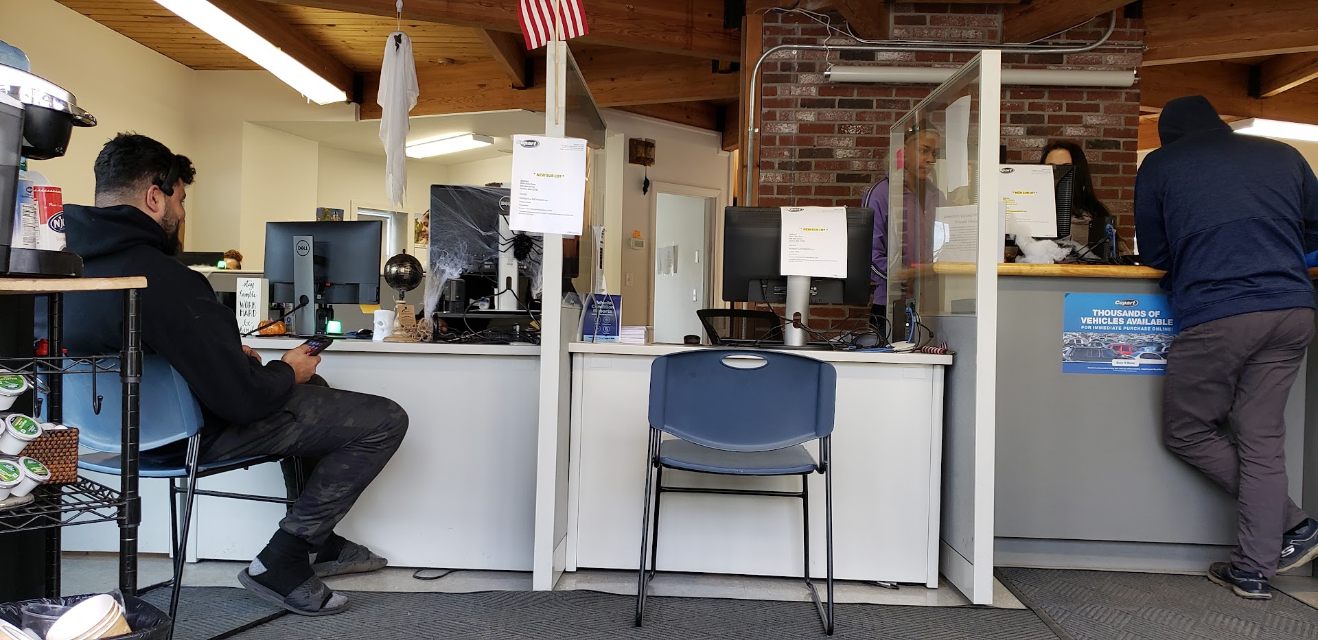 Copart North Boston Auto auction In North Billerica MA 1862