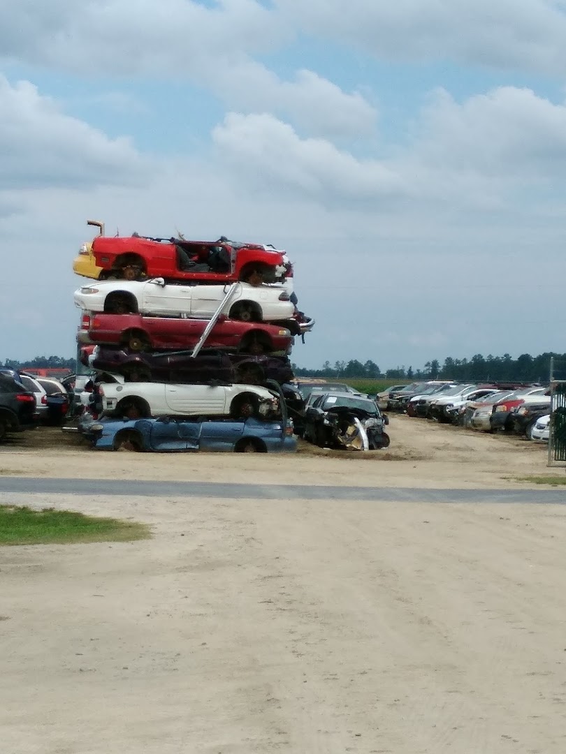 Cox Automotive Used auto parts store In Maxton NC 28364 Junkyard Map