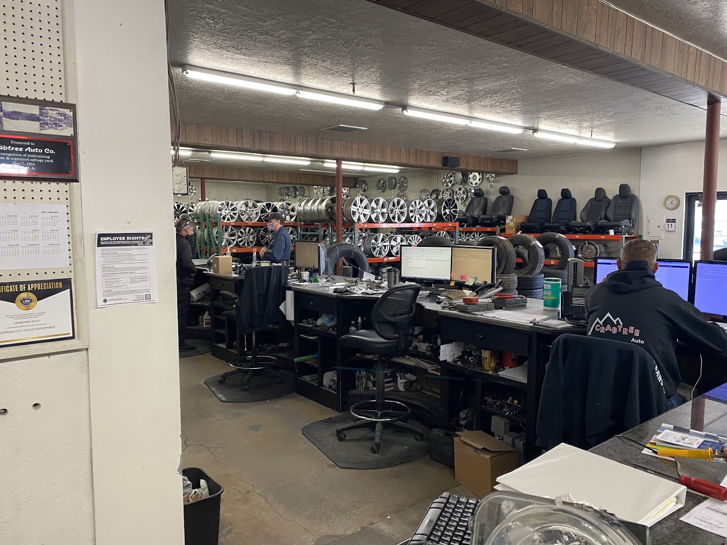 Crabtree Auto Used auto parts store In Riverdale UT 84405 Junkyard Map