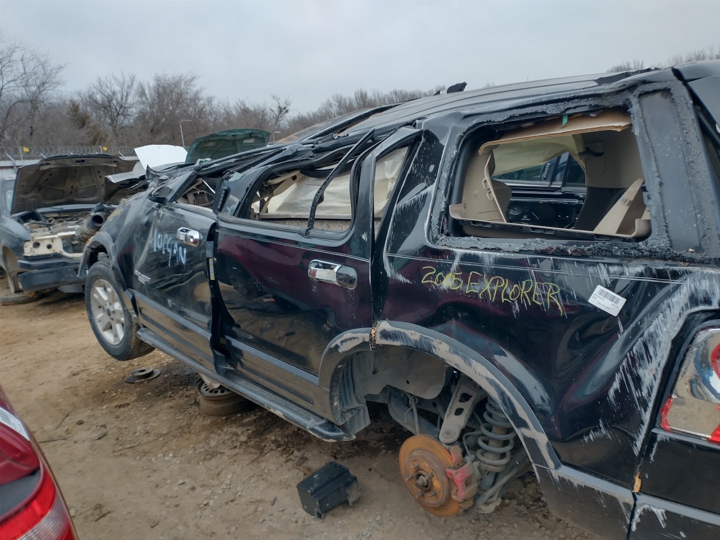 Danny's UPull Salvage yard In Tulsa OK 74117 Junkyard Map