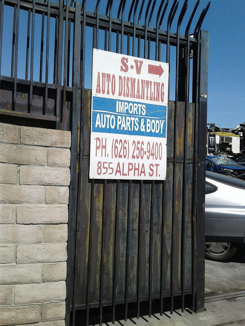 De La Huerta Auto Parts Auto parts store In Duarte CA 91010