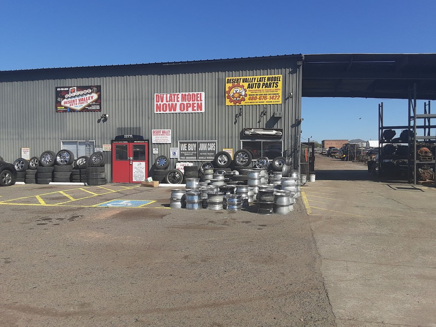 Desert Valley Late Model - Salvage yard In Phoenix AZ 85027 - Junkyard Map