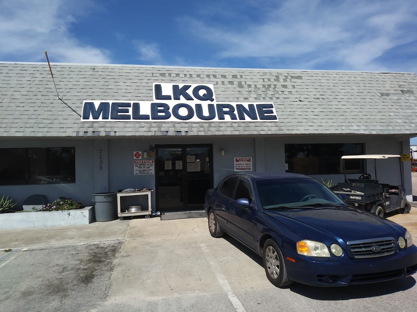 LKQ Melbourne Auto parts store In Melbourne FL 32940 Junkyard Map
