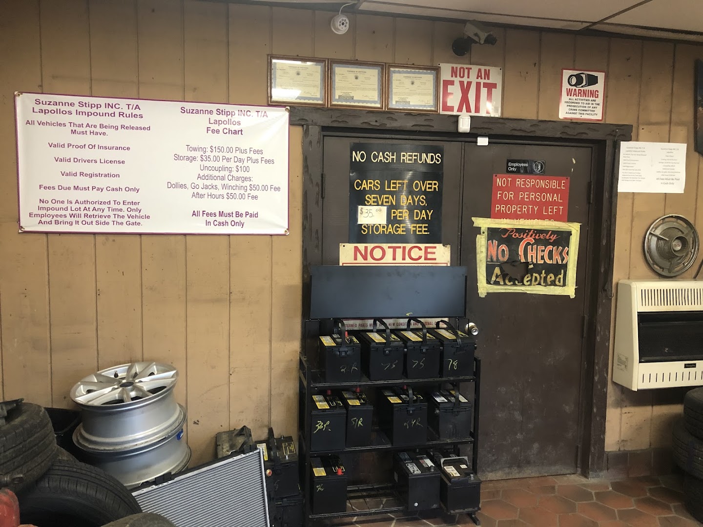 LaPollo's Auto Parts Auto parts store In Westville NJ 8093 Junkyard Map