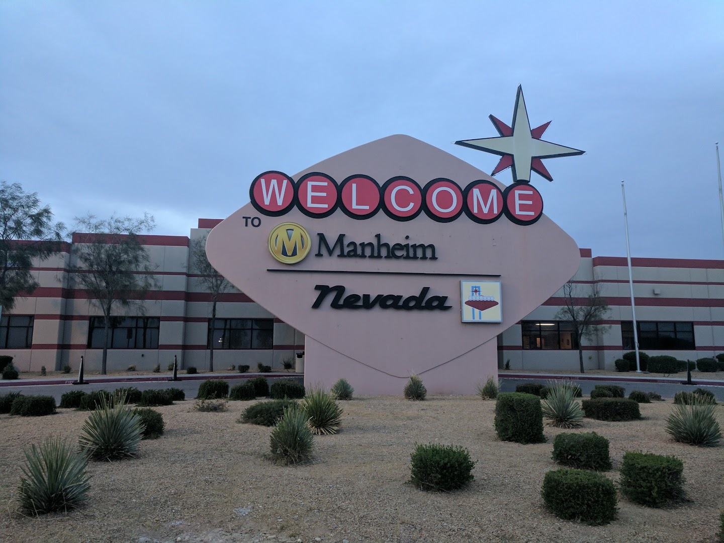 Manheim Nevada Auto auction In Downtown NV 89165 Junkyard Map