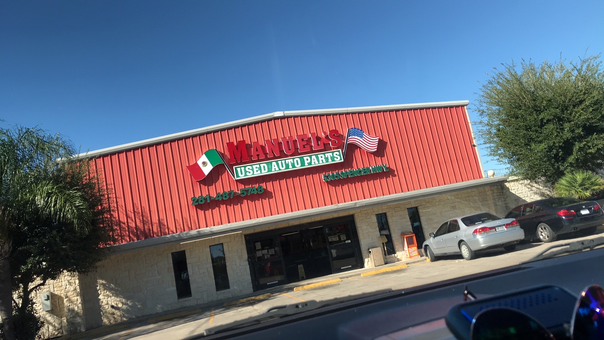 Manuel's Used Auto Parts Used auto parts store In Pasadena TX 77505 Junkyard Map