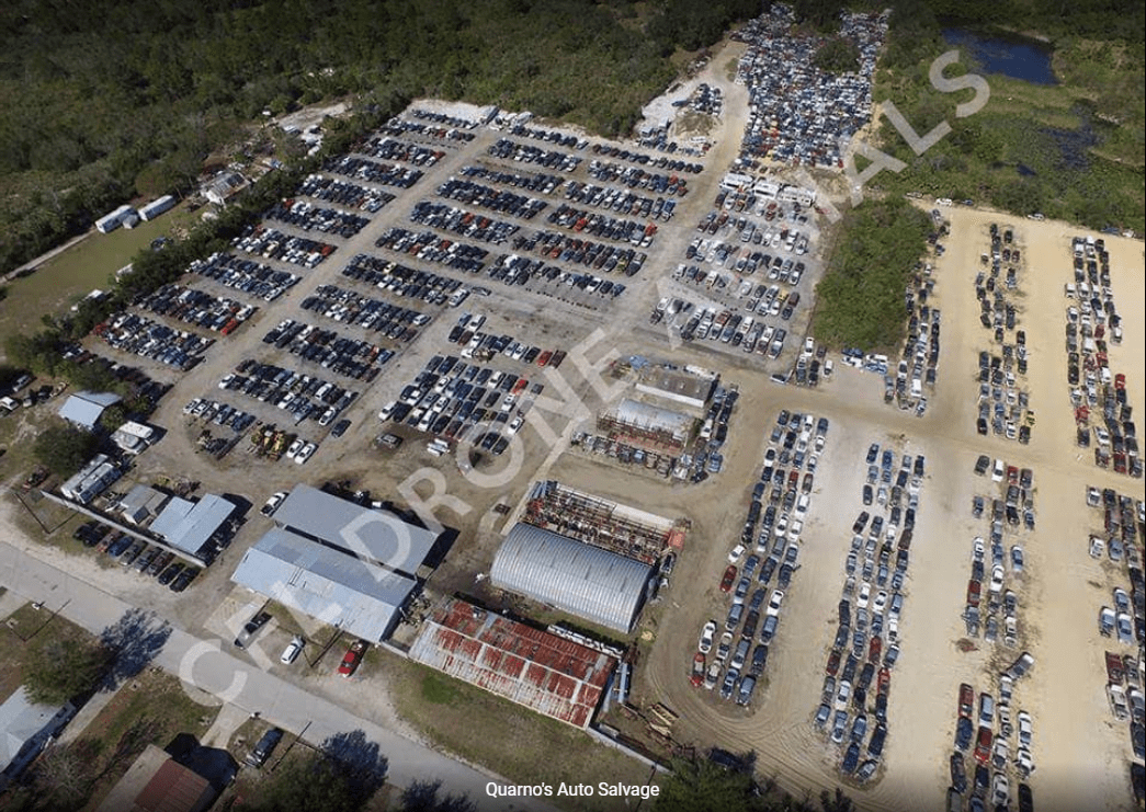 Quarno's Auto Salvage Auto parts store In Cocoa FL 32927 Junkyard Map