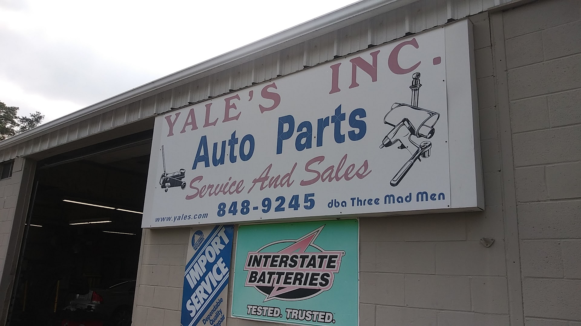 YALE'S Inc. Auto repair shop In Uncasville CT 6382 Junkyard Map