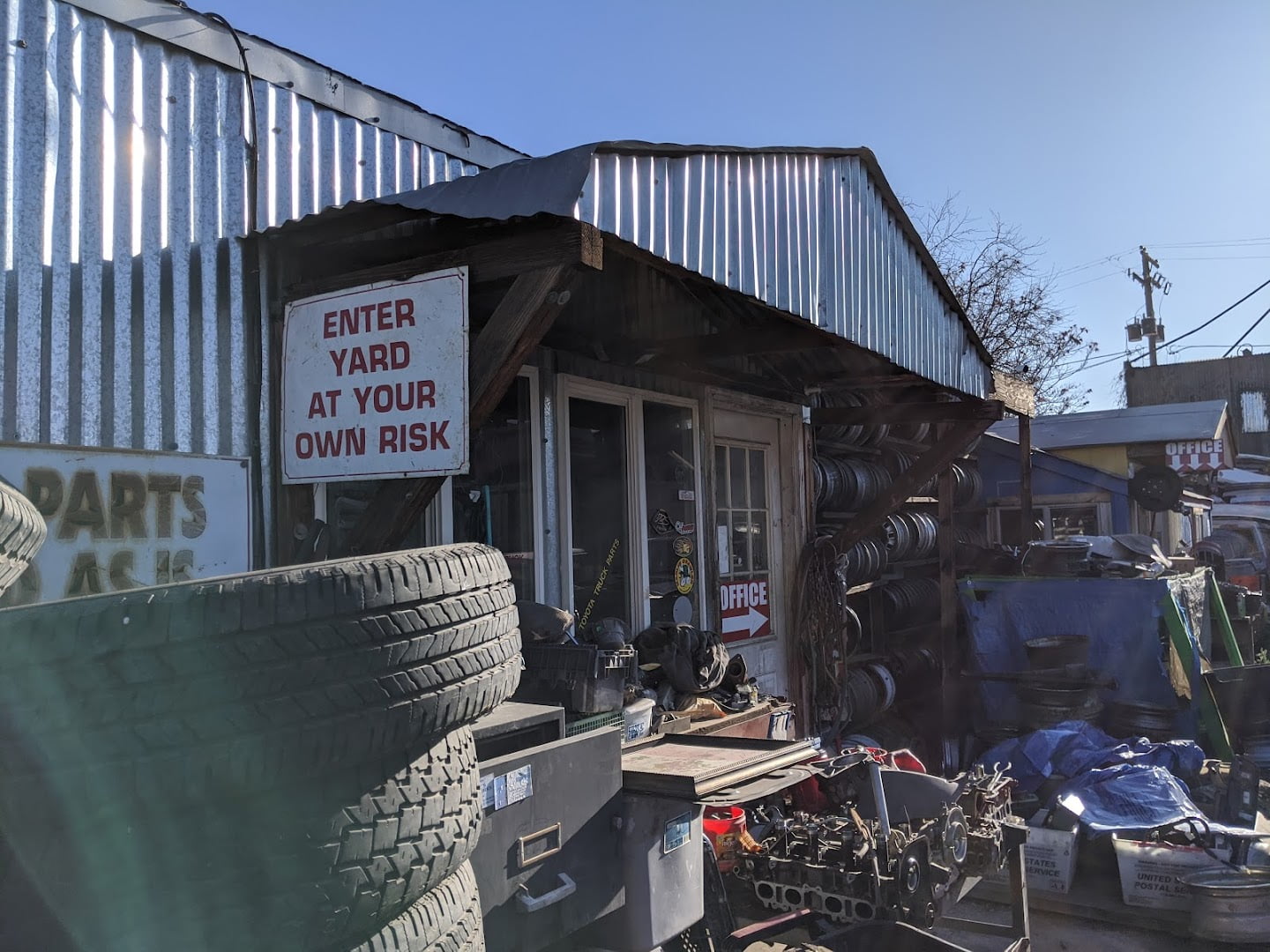 Yota Yard Auto parts store In Denver CO 80205 Junkyard Map